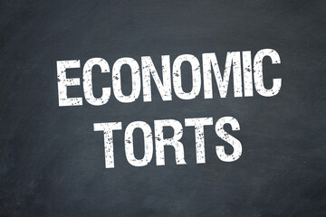 Fototapeta premium Economic Torts 