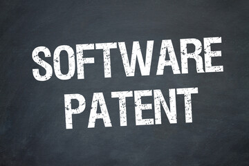 Fototapeta premium Software Patent 