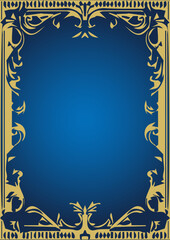 スピリチュアルフレーム青