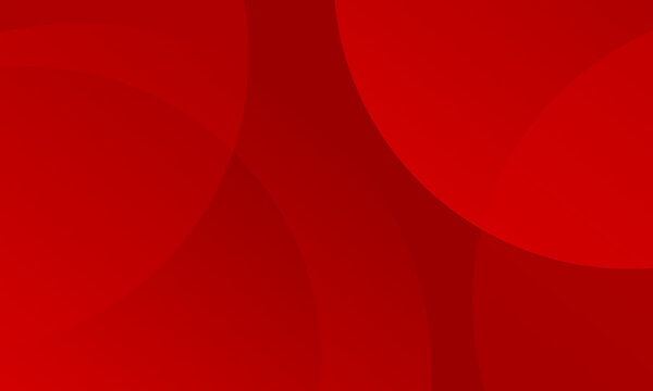 Abstract red background with overlapping circles. Valid for gift cards, Posters on the wall poster templates