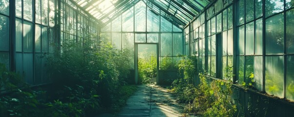 Greenhouse with genetically engineered crops that grow rapidly and resist pests