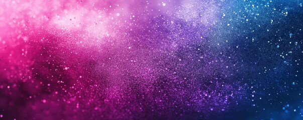 Fototapeta premium Color gradient background with purple, pink, and blue neon colors, grainy texture effect, futuristic banner design