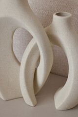 Discover Contemporary and Stylish Modern Abstract Vases that feature Beautiful Neutral Tones