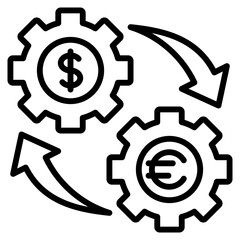 currency single icon