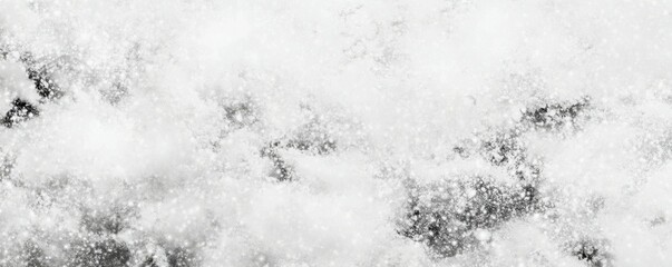 Hand-drawn snow texture with snowflakes overlay for winter backgrounds