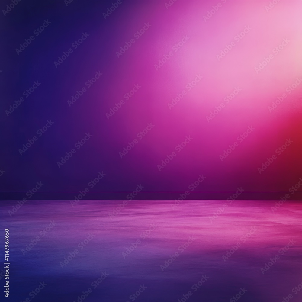 Poster ethereal light display creates mesmerizing colors on a smooth surface in a darkened space during lat