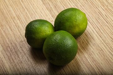 Green sour tropical Lime fruit
