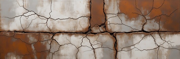 rusty metal background wit holes and dirt