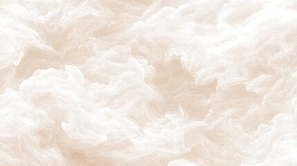Obraz premium Abstract Beige and White Swirling Cloud Texture