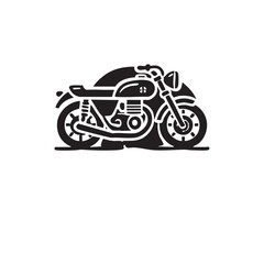 Obraz premium vector logo motorbike