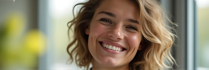 Showing a happy smile and good feedback can promote a calm mood and contribute to good mental health overall._00003_