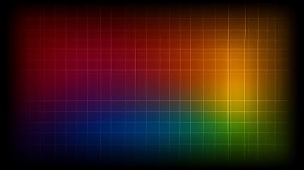 Abstract Colorful Grid Gradient Background Design