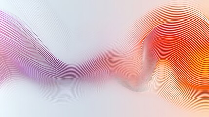 Abstract Colorful Wave Pattern Design Background