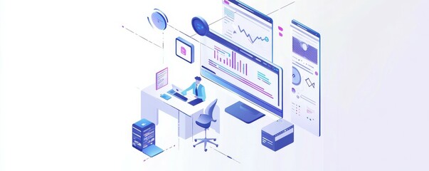 Automation of business processes for workflow optimization and production efficiency improvements. IoT, AI, data analytics and robot process automation.