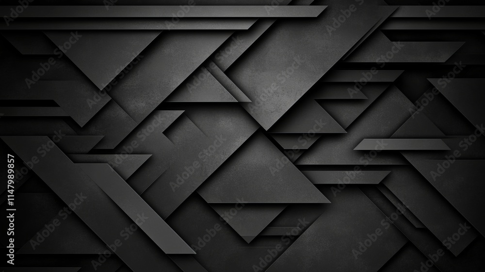 Poster abstract dark geometric pattern background design