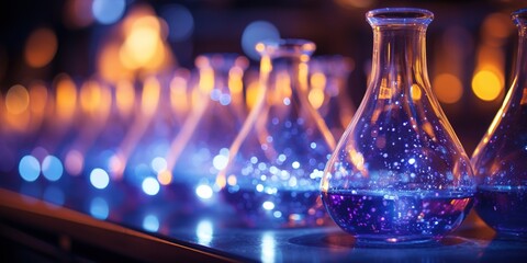 glasses on the table