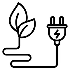 renewable energy  single icon