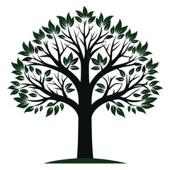 Obraz premium silhouette Tree 