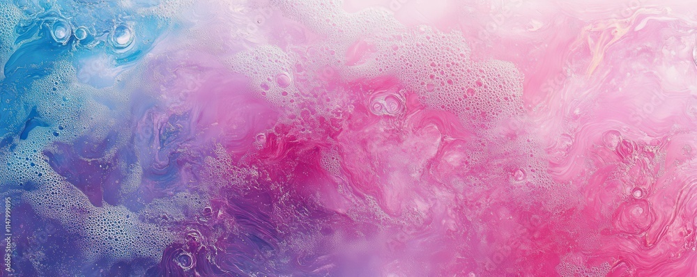 Poster a web banner header poster design featuring an abstract color gradient background with pink, magenta