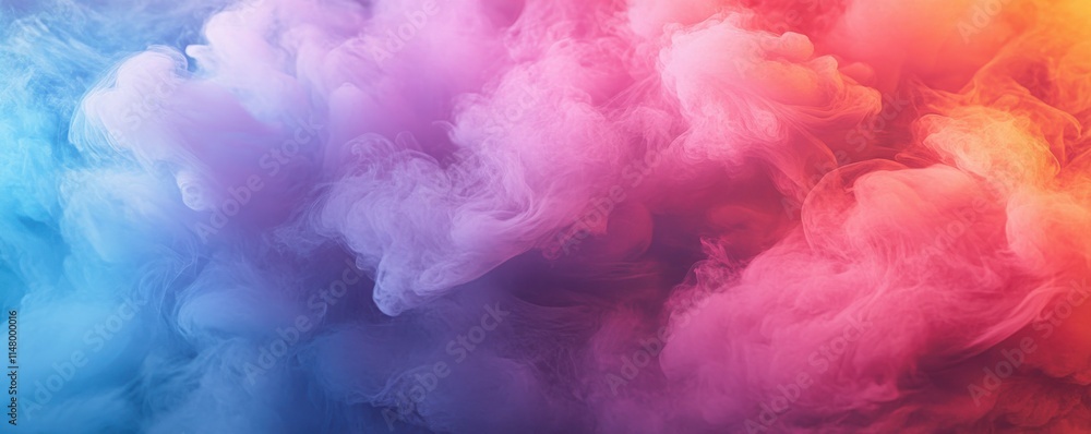 Poster a web banner header poster design featuring an abstract color gradient background with pink, magenta