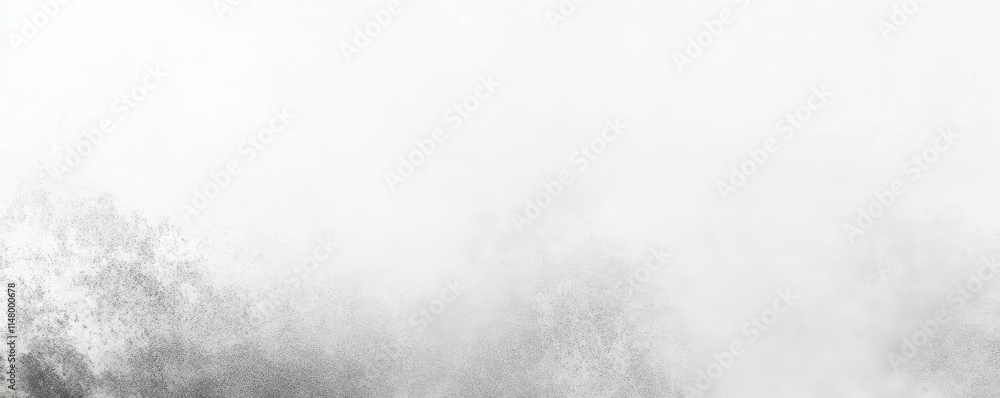Poster a white and gray smooth, grainy gradient background with a website header, backdrop noise texture, a