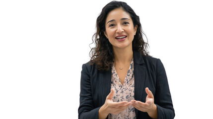 Engaging Professional Woman in Conversation