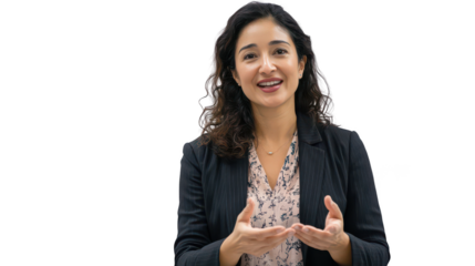 Engaging Professional Woman in Conversation