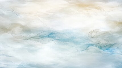 Obraz premium Abstract Pastel Cloudscape Serene Blue and Beige Hues