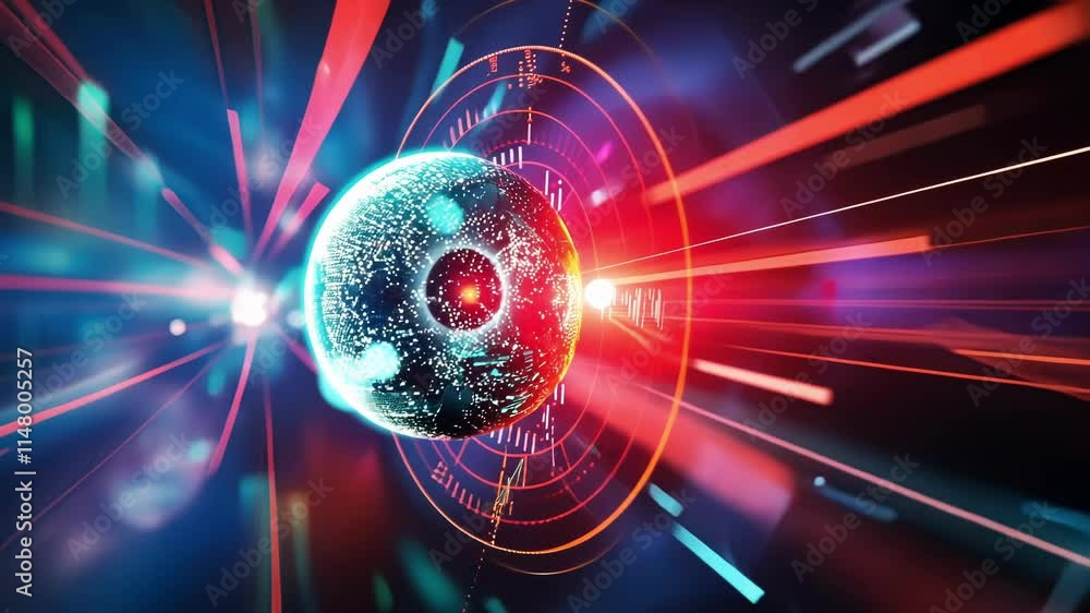 Poster the cover of the calendar features a holographic image of a colliding proton and antiproton represen