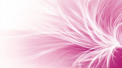 Abstract Pink and White Swirling Light Design