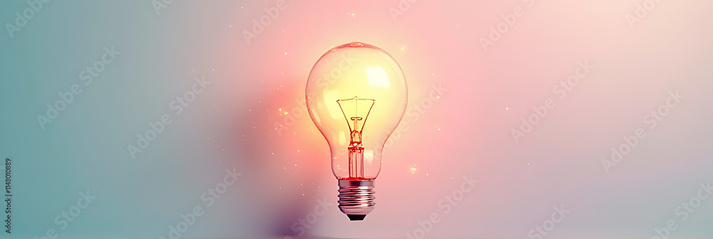 Poster bright business ideas come from creative solutions planning with inspiring concepts and a spark of i
