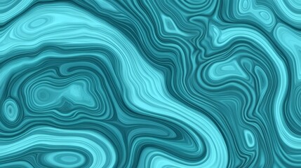 Abstract Teal Swirl Pattern A Serene Marble Texture Design