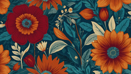 seamless floral pattern