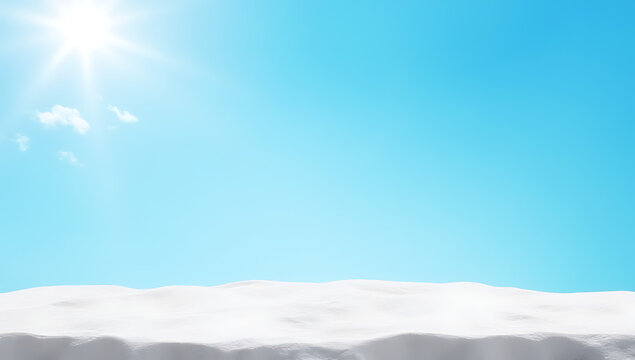 A serene scene of white stone top and bright blue sky ideal for travel or summer themed designs and backgrounds._00001_