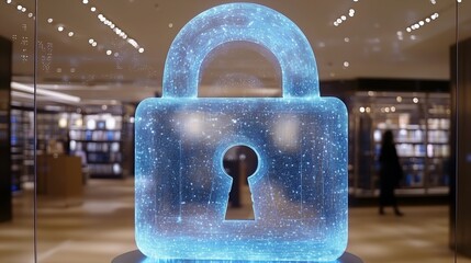 Holographic Lock for Cybersecurity Awareness