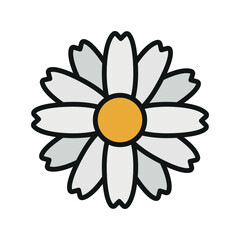 Daisy Icon: Capture the essence of innocence and optimism