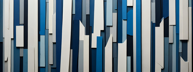 illustrazione sfondo con elementi astratti a tema geometrico surreale