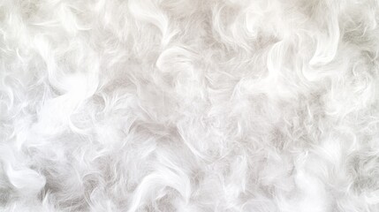 Fototapeta premium Abstract White Smoke Swirls Texture Background