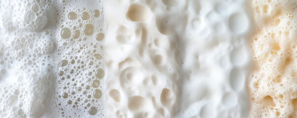 Soap foam texture sample