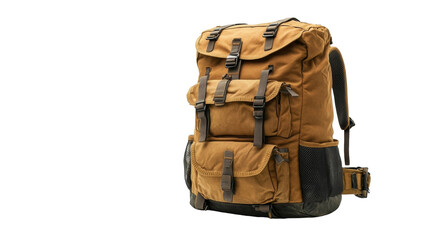 Hiking Backpack with Multiple Pockets. Generative AI