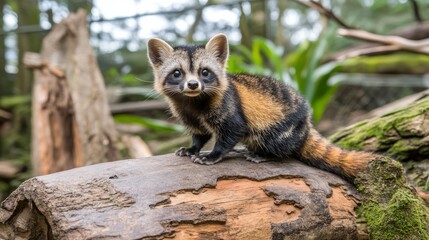 Adorable Young Ringtail Cat, Wildlife Portrait