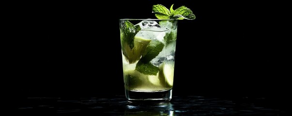 Mojito cocktail drink