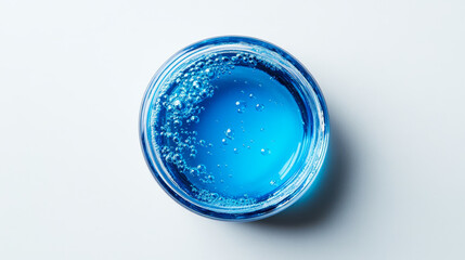 "Pure Clean: Gel Cleanser Sample Isolated on White"

