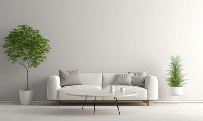 Modern bed room interior design