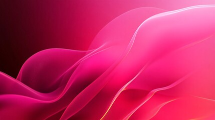 Fototapeta premium Vibrant Abstract Background with Soft Pink Waves and Flowing Textures in Gradient Design