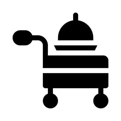 Room Service glyph icon