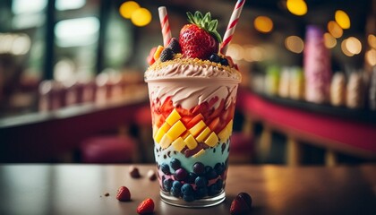 A celebration of flavors in every swirl.  