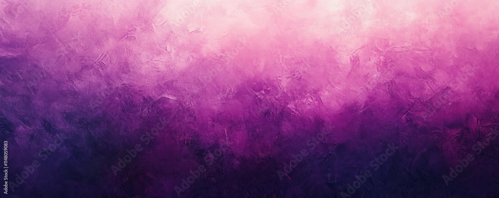 Poster dark violet to pink gradient background with light grain texture and soft edges