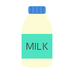 Milk illustration from health pack