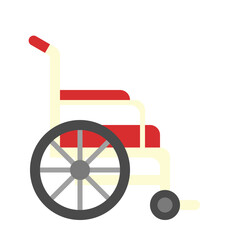 Wheelchair illustration from health pack